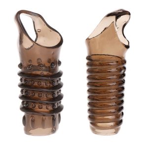 Penis Enlarger Sleeve Extender Extension Silicone Enhancer Enlargement