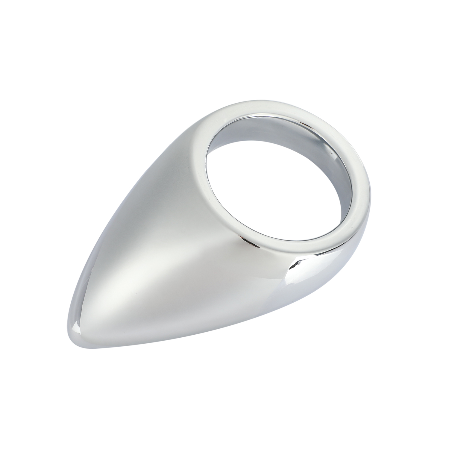 Mens Stainless Steel Cock Ring Prostate Massager Penis Rings Adult Sex Toy For Enhanced Stamina Delayed Ejaculation - 7