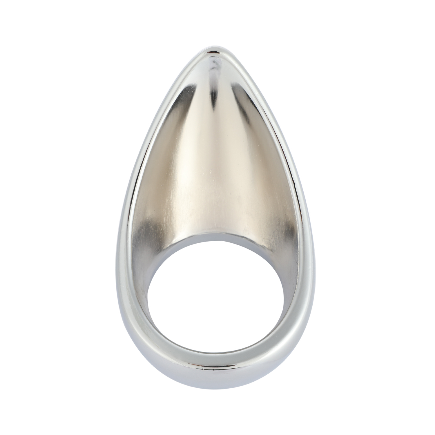 Mens Stainless Steel Cock Ring Prostate Massager Penis Rings Adult Sex Toy For Enhanced Stamina Delayed Ejaculation - 3