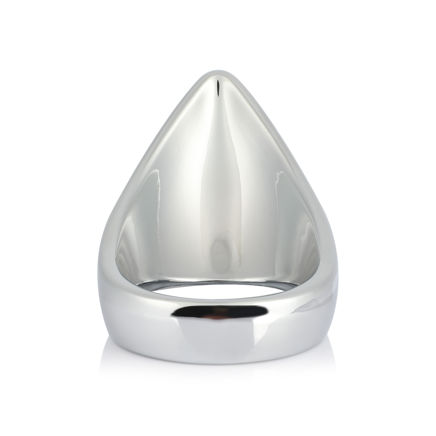 Mens Stainless Steel Cock Ring Prostate Massager Penis Rings Adult Sex Toy For Enhanced Stamina Delayed Ejaculation - 2
