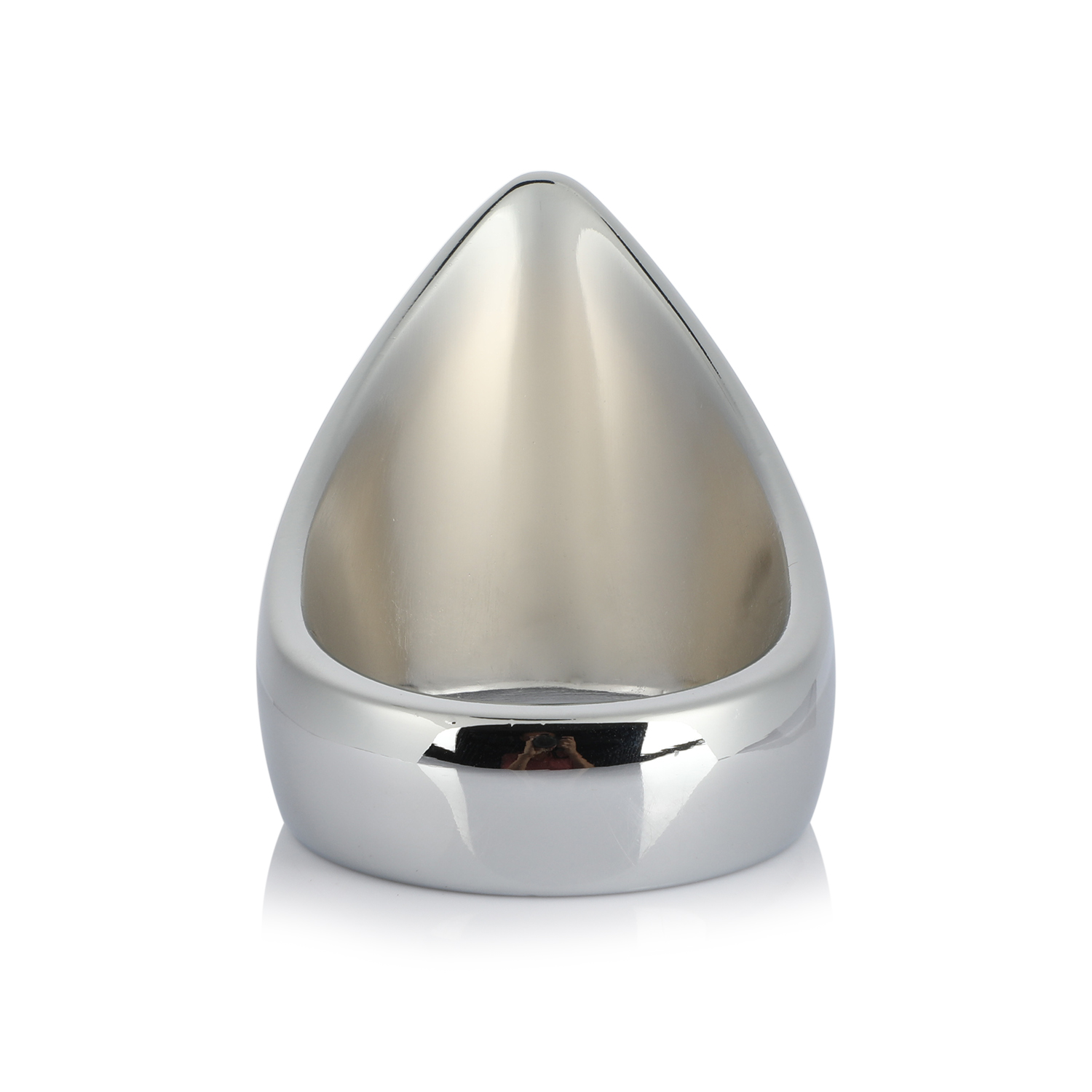 Mens Stainless Steel Cock Ring Prostate Massager Penis Rings Adult Sex Toy For Enhanced Stamina Delayed Ejaculation - 1