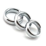 Cockring Stainless Steel Scrotum Stretcher Cock Ring Metal Ball Penis Sleeve Sex Toys For Man - 3