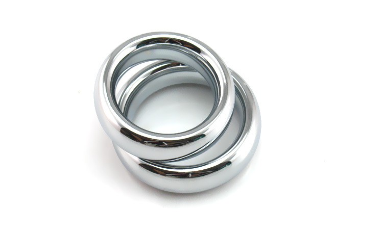 Stainless Steel Cock Ring Scrotum Stretcher Metal Ball Penis Sleeve For Men Intimate Adult Sex Toy - 6