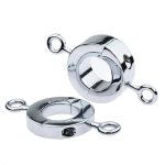 Clamp Metal Penis Ball Stretcher Scrotum Cock Ring Locking Heavy Pendant Weight For Cbt Male Sex Toys Men - 4