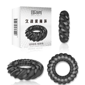 Soft Tpe Thread Penis Ring Delay Ejaculation Retarder Hard Erection Adult Massage Male Couples Sex Erotic Toy