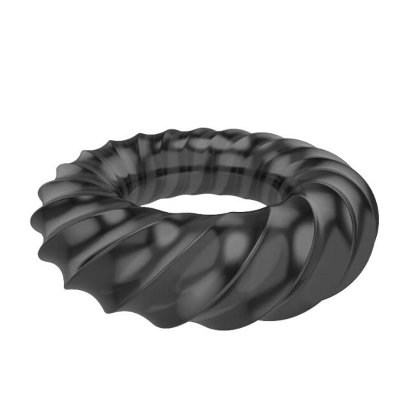 Male Enhancement Tpe Penis Ring Couples Erotic Toy Delay Ejaculation Hard Erection Enhancer Adult Massage Ring - 3