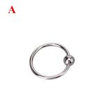 2pcs Lot Male Circumcision Ring Glans Rings Metal Foreskin Correction Penis Delay Ejaculation Lock Cockrings Sex Toys B2-48 - 3