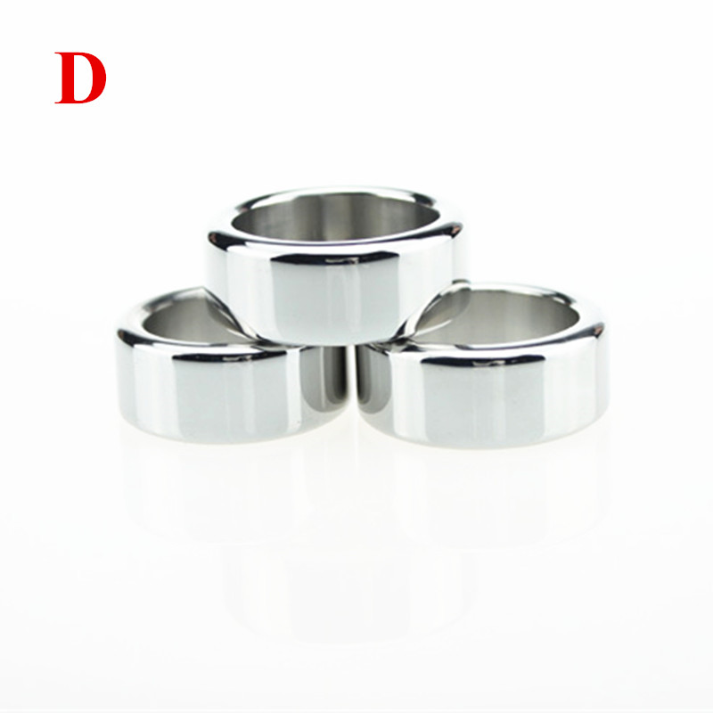 2pack Metal Male Circumcision Rings Penis Delay Ejaculation Foreskin Correction Glans Enhancement Cockrings Adult Sex Toy B248 - 21