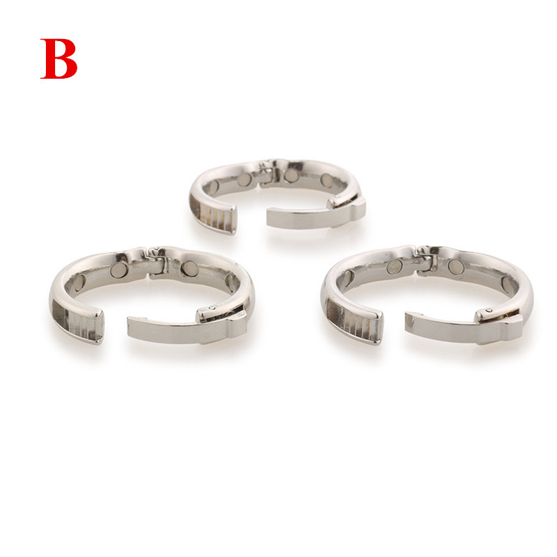 2pack Metal Male Circumcision Rings Penis Delay Ejaculation Foreskin Correction Glans Enhancement Cockrings Adult Sex Toy B248 - 13