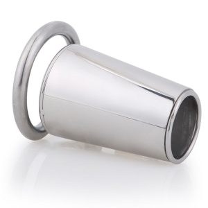 Penis Anti-off Base Ring Set Chastity Belt Virginity Cage Device Male Gay Metal Reusable Cock Sleeve Ball Lock Stretcher Cbt - 2