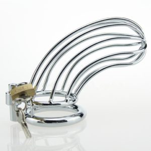 40 45 50mm Bird Cage Male Chastity Device Stainess Steel Cock Ring Cb6000 Metal Penis Lock Sex Toys For Men