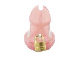 Male Chastity Device With 5 Size Penis Ring Cock Cages Men's Virginity Lock Belt Adult Game Cb6000s - 3