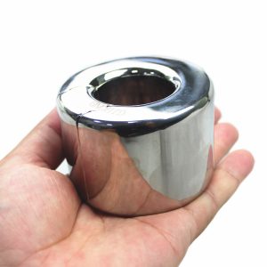 21 Sizes Stainless Steel Ball Stretcher Scrotum Pendant Restraint Ring Weight Penis Bondage Lock Traning For Men Bb-103 - 2