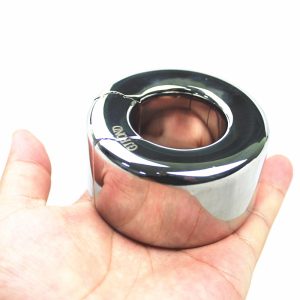 21 Sizes Stainless Steel Ball Stretcher Scrotum Pendant Restraint Ring Weight Penis Bondage Lock Traning For Men Bb-103