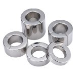 5 Size Magnetic Dick Cock Ring Penis Heavy Sex Stainless Steel Erection Cockring Ballstretcher Metal - 5