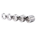 5 Size Magnetic Dick Cock Ring Penis Heavy Sex Stainless Steel Erection Cockring Ballstretcher Metal - 2