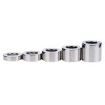 5 Size Magnetic Dick Cock Ring Penis Heavy Sex Stainless Steel Erection Cockring Ballstretcher Metal