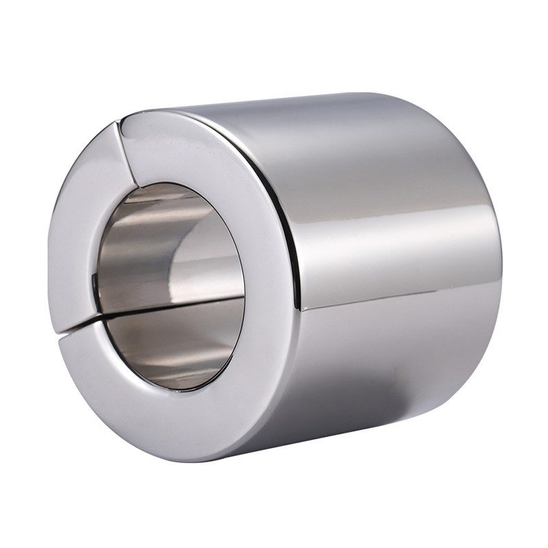 Stainless Steel Male Enhancement Ring Heavyduty Magnetic Erection Aid 5size Cockring Ballstretcher - 22