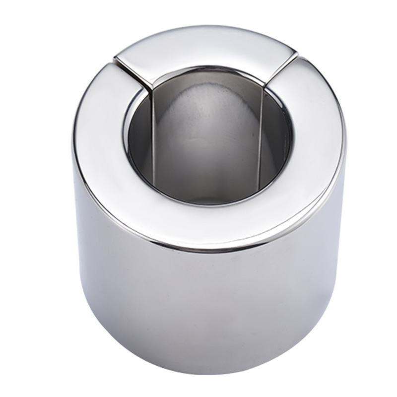Stainless Steel Male Enhancement Ring Heavyduty Magnetic Erection Aid 5size Cockring Ballstretcher - 12