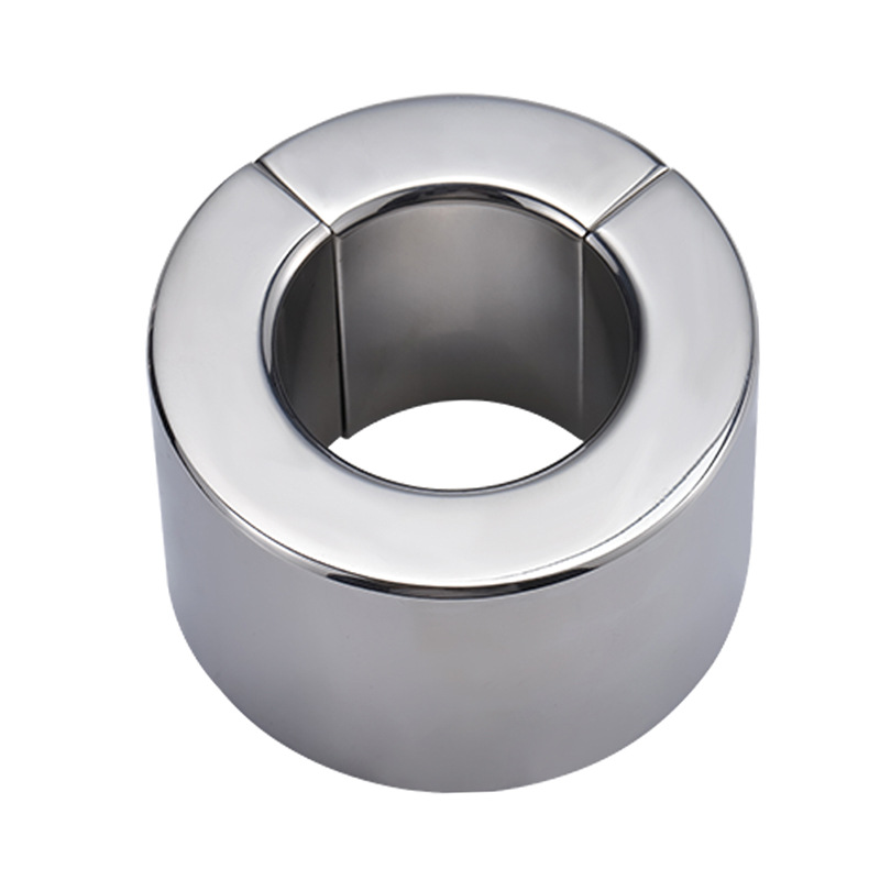 Stainless Steel Male Enhancement Ring Heavyduty Magnetic Erection Aid 5size Cockring Ballstretcher - 11