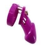 Purple Male Chastity Device Cb6000 Cb6000s With 5 Penis Ring Cock Cages Virginity Lock Adult Sex Toy G7-3-9 - 6