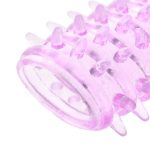 3pcs Penis Sleeve Extender Sex Toys For Men Cock Rings Ejaculation Delayed Cockrings Dick Enlargement Spike Clitoral Stimulator - 6