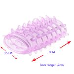 3pcs Penis Sleeve Extender Sex Toys For Men Cock Rings Ejaculation Delayed Cockrings Dick Enlargement Spike Clitoral Stimulator - 3