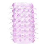 3pcs Penis Sleeve Extender Sex Toys For Men Cock Rings Ejaculation Delayed Cockrings Dick Enlargement Spike Clitoral Stimulator - 2