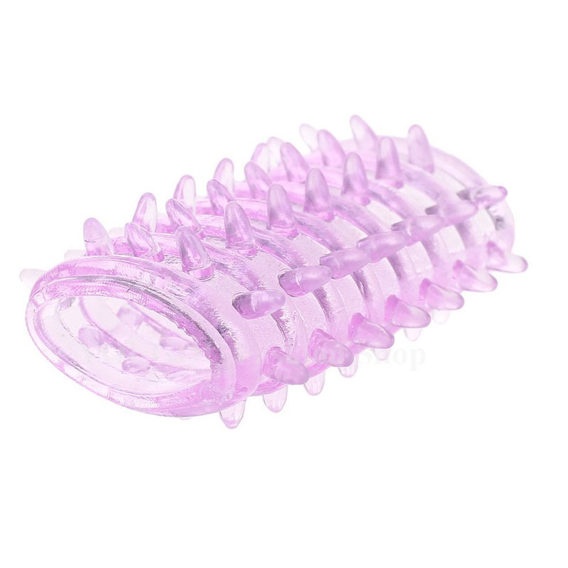3pcs Male Enhancement Sleeves Penis Extender Delay Ejaculation Cock Rings Clitoral Stimulator Sex Toys - 6