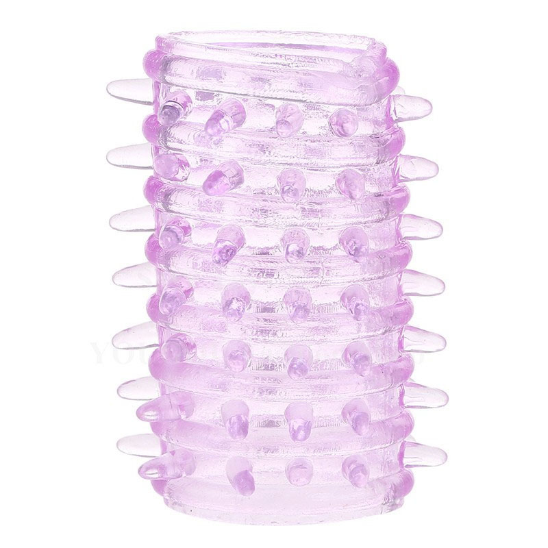 3pcs Male Enhancement Sleeves Penis Extender Delay Ejaculation Cock Rings Clitoral Stimulator Sex Toys - 1
