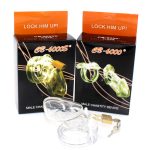 Adult Male Chastity Device Cock Cage Penis Lock Cb6000 With 5 Rings - 2
