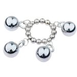 Metal Cock Rings Male Penis Trainer Dick Ring Massage Ball Stretcher Scrotal Bondage Sex Toys For Men Adult Games Products - 6