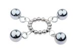Metal Cock Rings Male Penis Trainer Dick Ring Massage Ball Stretcher Scrotal Bondage Sex Toys For Men Adult Games Products - 2