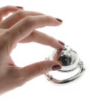 Micro Chastity Cage Super Small Stainless Steel Cock With Arc-shaped Ring Sex Toys Men Belt Bdsm - 4