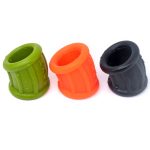 Soft Liquid Silicone Penis Ring Male Chastity Cage Dick Stretcher Erection Device Reusable Cock Scrotum Cbt Men Gay Sex Toy - 5
