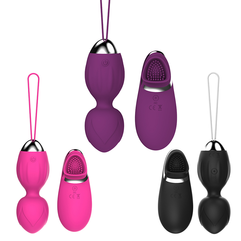Womens Wireless Remote Control Vibrator Clitoral Stimulation Vaginal Kegel Exercise Balls Sex Pleasure Toy - 1