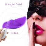10 Speed Quiet Panty Vibrator Wireless Remote Control Portable Clitoral Stimulator Invisible Vibrating Egg Sex Toys For Women - 5