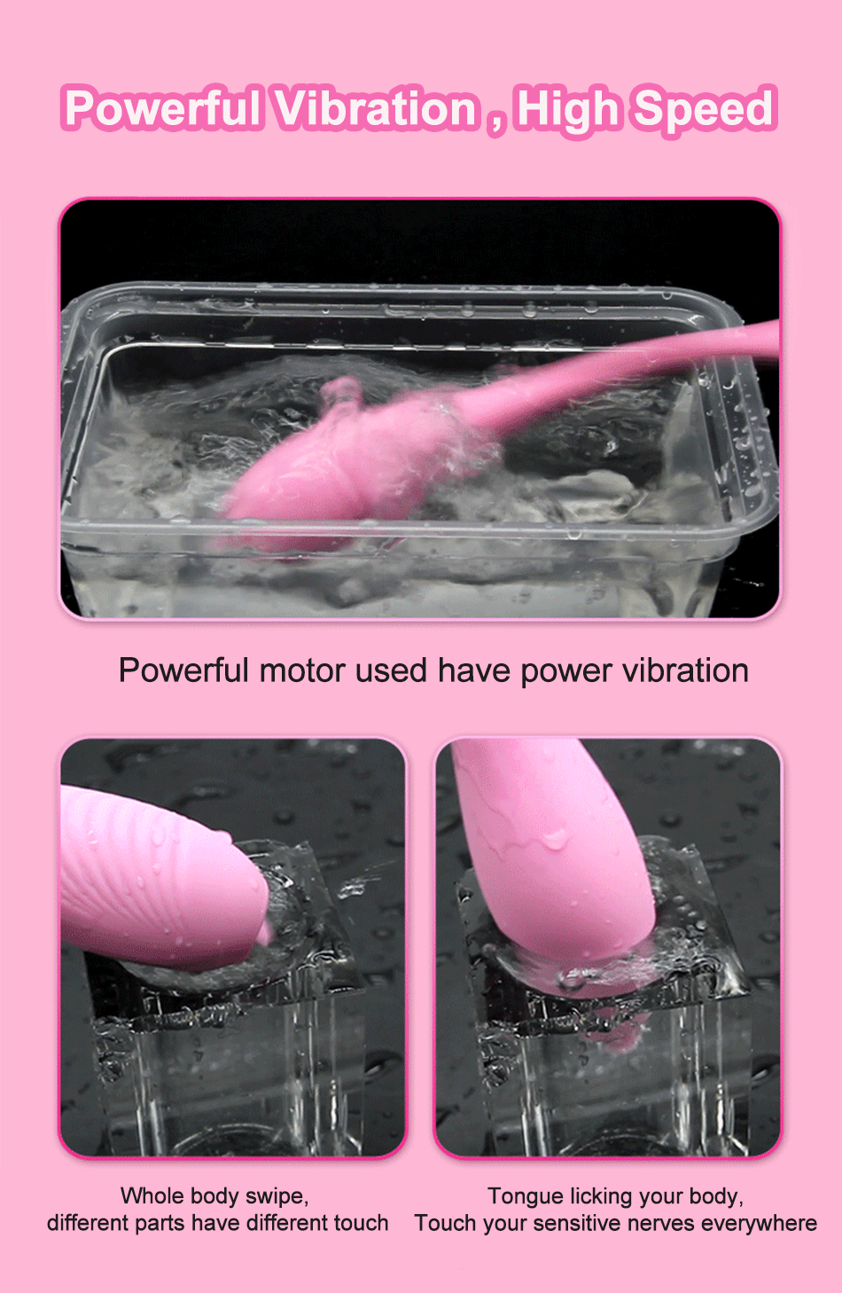 Remote Control Vibrating Kegel Exercise Ball Ben Wa Ball Clitoral Stimulator Tongue Licking Adult Toy For Women - 10