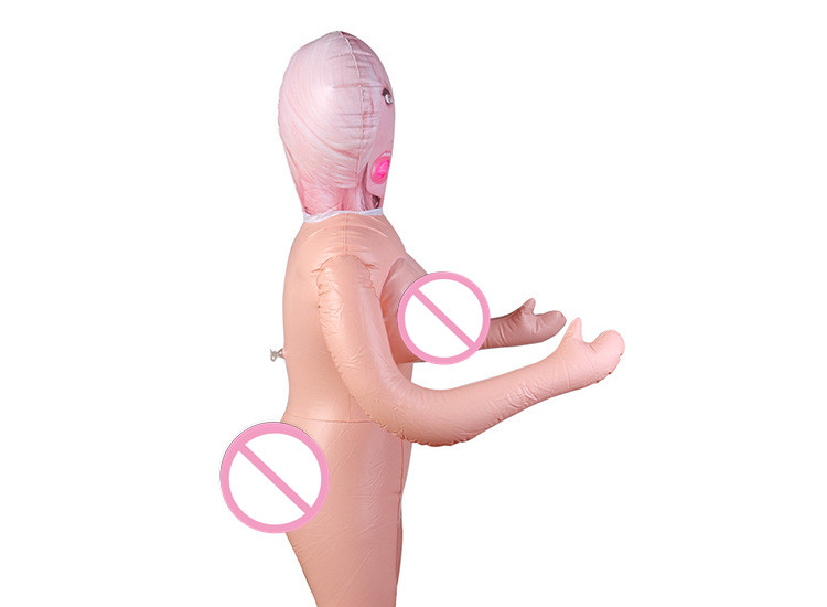Fullsize Inflatable Love Doll Easy To Clean Discreet Storage Adult Pleasure Toy For Men - 3