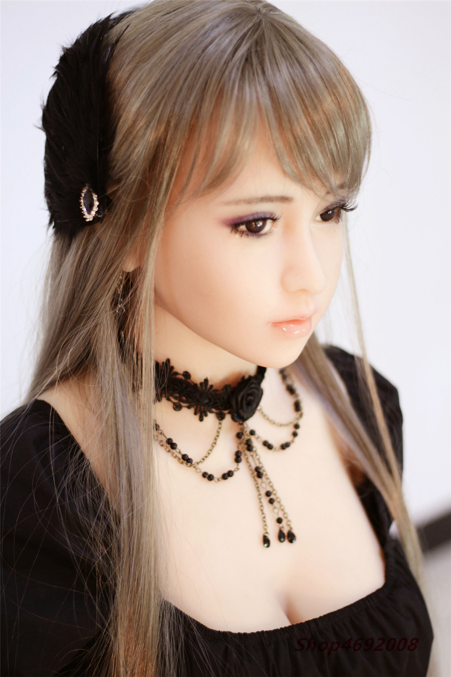 Ultrarealistic 165cm Tpe Silicone Love Doll With Durable Metal Skeleton 100 Soft Solid Material For Men With Lifelike Vagina Anal Oral Features - 2