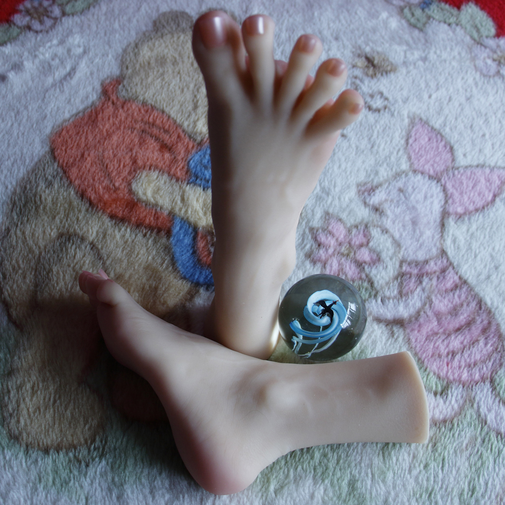 Quality Silicone Female Mannequin Feet Realistic Arch Model Foot Fetish Doll Worship Display Aid - 7