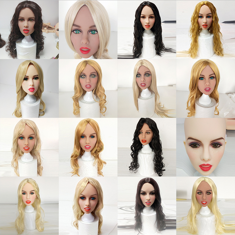Realistic Tpe 84 Sex Doll Head With Wig 130175cm Body Oral Functionality Adult Pleasure Toy For Men - 1