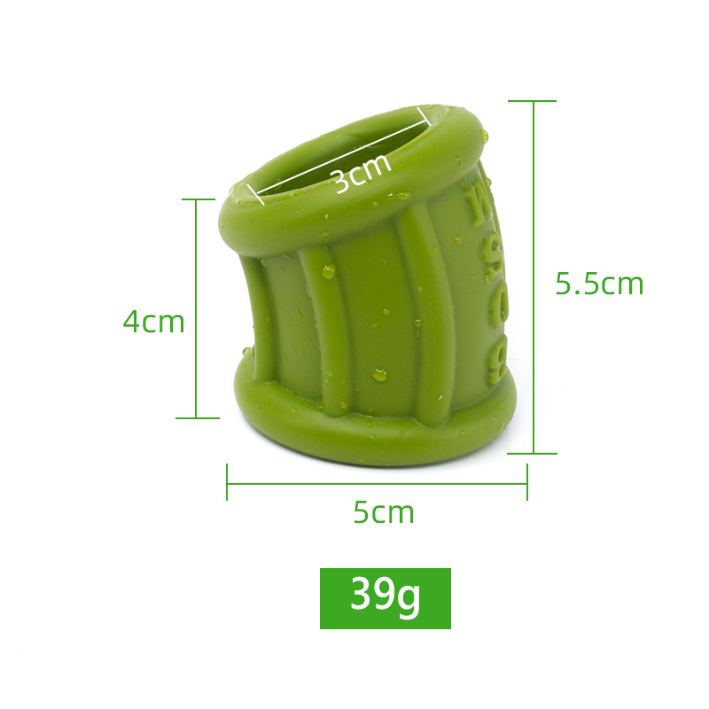 Soft Liquid Silicone Male Chastity Cage Reusable Penis Ring Erection Enhancer Scrotum Stretcher Gay Mens Intimate Toy - 9