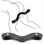 The Humbler Cbt Cock & Ball Torture Bdsm Stretcher Scrotal Fixture Smasher Crusher Wood - 2