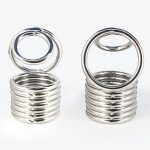 Cock Ring With Ball Stretcher Cobra Cage Male Chastity Device Fetish Penis Locker - 3