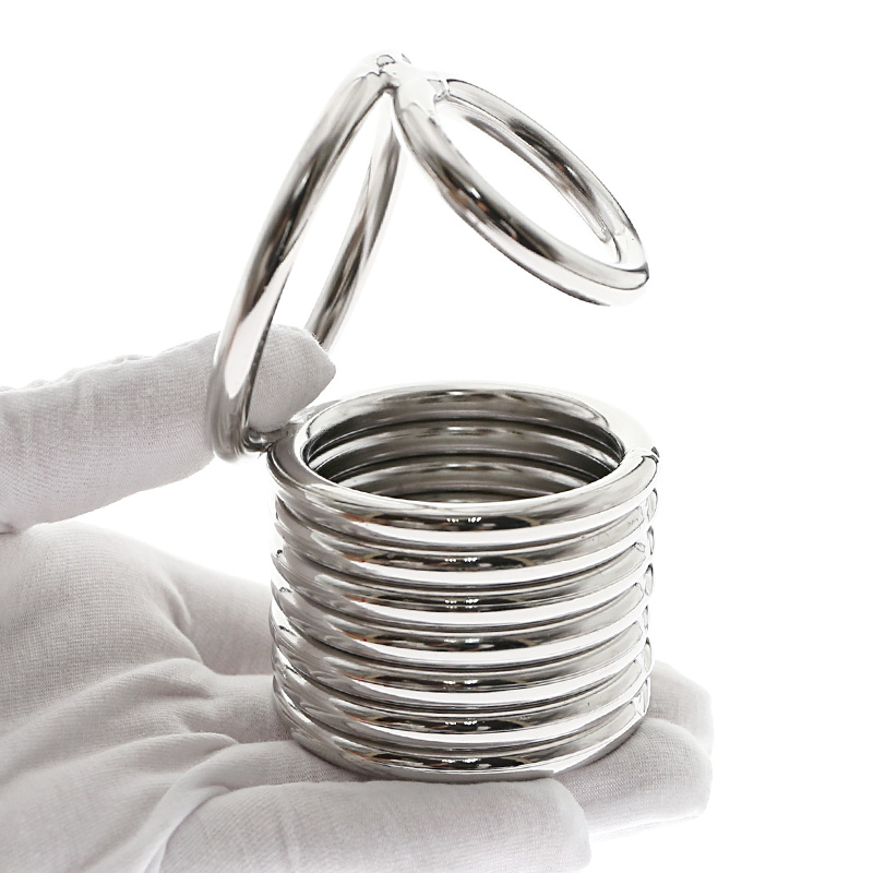 Male Chastity Cobra Cage Device With Cock Ring Ball Stretcher Penis Locker For Fetish Enthusiasts - 9
