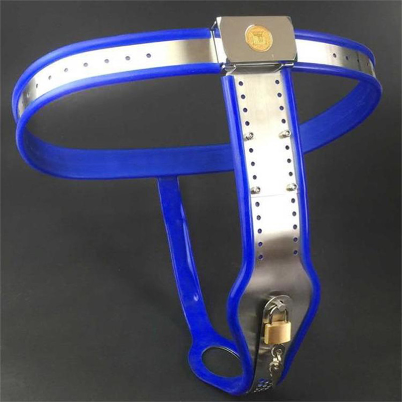 Womens Stainless Steel Bdsm Chastity Belt Anal Plug And Vagina Dildo Strapon Masturbation Device Sex Tool - 8