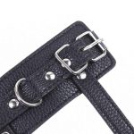 Balls On Leash Leather Cock Ring Weight Ball Stretcher Bondage Restraint Harness Strap Penis Sex Toy For Gay Men Bdsm - 5