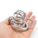 Chaste Bird Stainless Steel Male Chastity Small Cage With Base Arc Ring Devices Cock Penis Adult Sex Toys C273 - 4