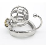Chaste Bird Stainless Steel Male Chastity Small Cage With Base Arc Ring Devices Cock Penis Adult Sex Toys C273